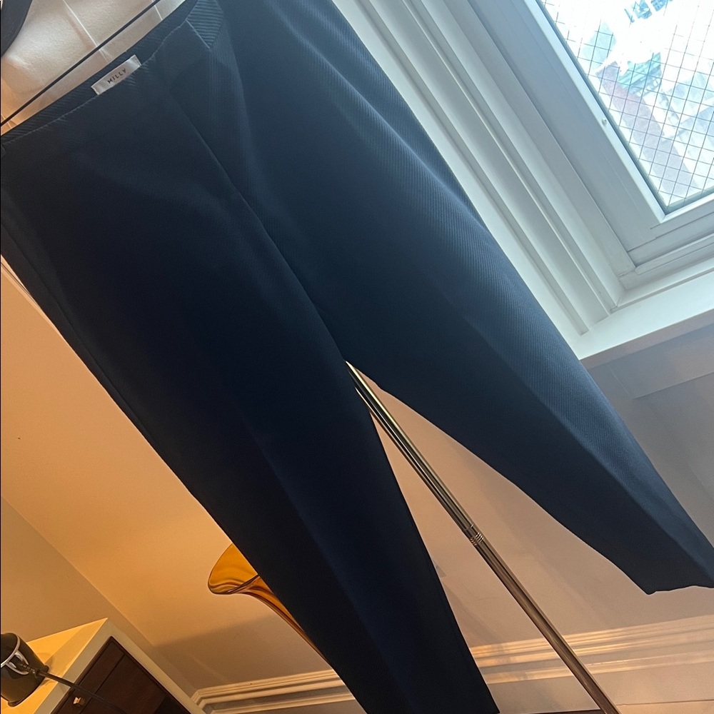 Milly Men's Deep Blue Dress Pants